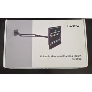 KUXIU Magnetic Wireless Charging Wall Folding Mount Holder iPad Pro 12.9/Air 13